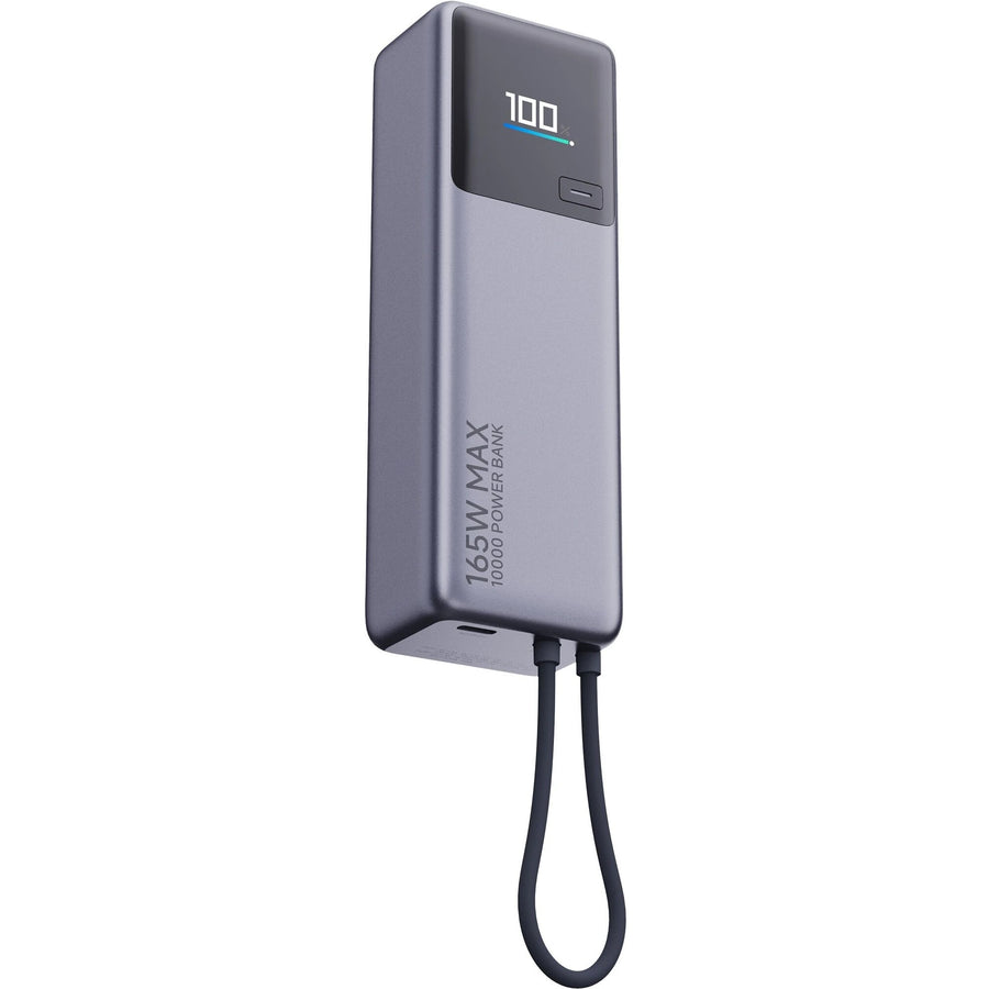 Xiaomi 165W Power Bank 10000mA - باوربنك 10000 ملي امبير 165 واط مع كيبل تايب سي مدمج من شاومي