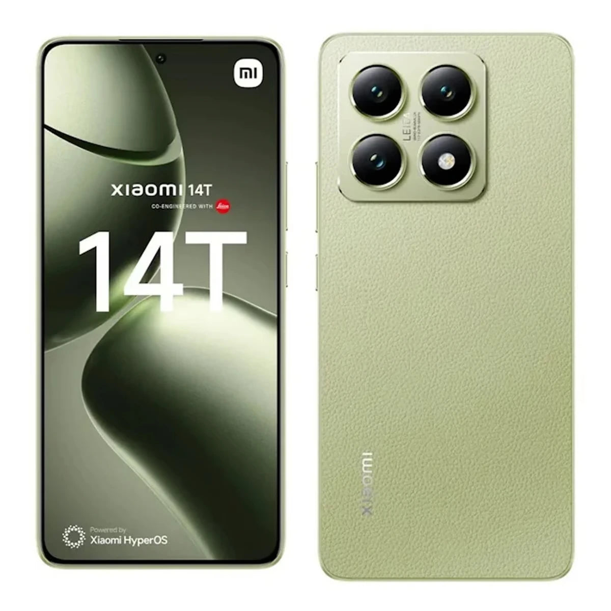 XIAOMI 14T 256/12 GB LEMON GREEN - شاومي 14 تي 256/12 جيجابايت اخضر ليموني