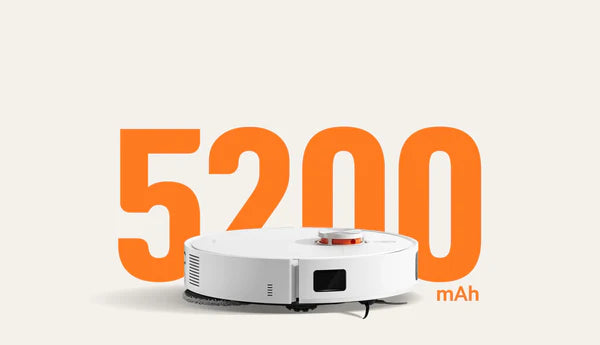 Xiaomi Robot Vacuum X20 Pro - روبوت التنظيف كنس ومسح 7000 باسكال مع وظيفة التجفيف بالهواء الساخن من شاومي