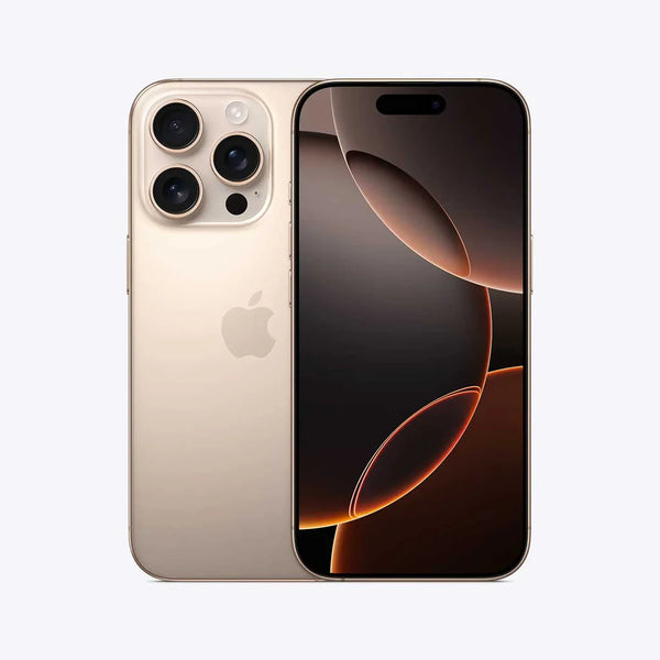 iPhone 16 Pro 128GB Desert Titanium - ايفون 16 برو 128 جيجابايت دزرت تيتانيوم