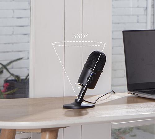 Boya BY-CM3 Desktop USB Microphone - مايكروفون مكتبي من بويا