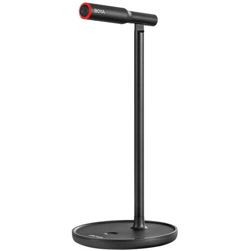 BOYA BY-CM1 Desktop USB Microphone,Noise-Cancelling Condenser Computer Microphone - مايكروفون مكتبي مع خاصية الغاء الضوضاء من بويا