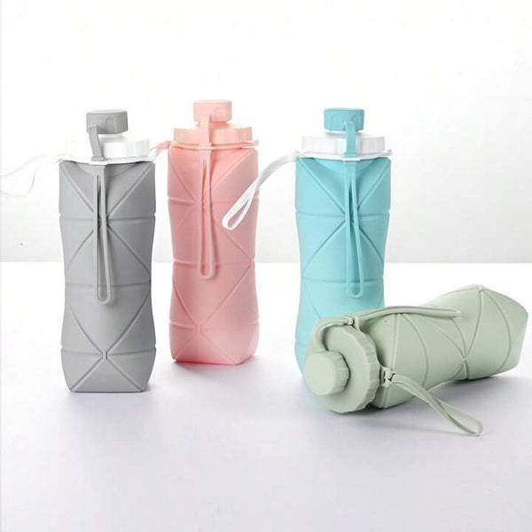 SILICONE FOLDABLE SPORT CUP 600ML - مطارة رياضية سيليكون قابلة للطي 600 مل من شاومي