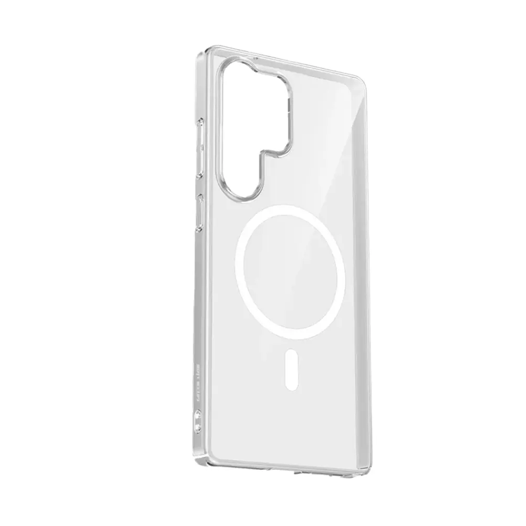 Green Lion Magsafe Delego Case S25 Ultra - كفر شفاف ماك سيف للسامسونج اس 25 الترا من كرين