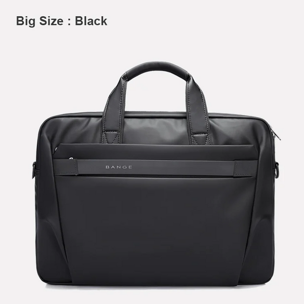 Bange Premium Laptop Bag Portable Zip Soft Sleeve Laptop Protective Handbag Black - حقيبة لابتوب فاخرة مزودة بسحاب ناعم 15.6 انش من بانجي اسود