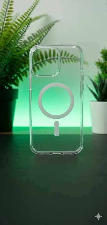 CLEAR CASE FOR IPHONE 16 PRO MAX - كفر ايفون 16 برو ماكس شفاف