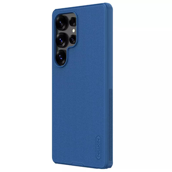 Nillkin Super Frosted Shield Pro for Samsung Galaxy S25 Ultra Blue - كفر للسامسونج اس 25 الترا من نيلكين ازرق