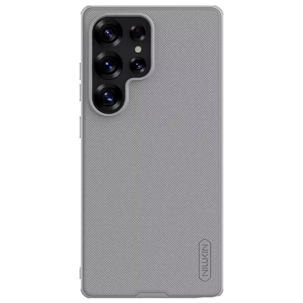 Nillkin Super Frosted Shield Pro for Samsung Galaxy S25 Ultra Titanium Gray - كفر للسامسونج اس 25 الترا من نيلكين رمادي تيتانيوم