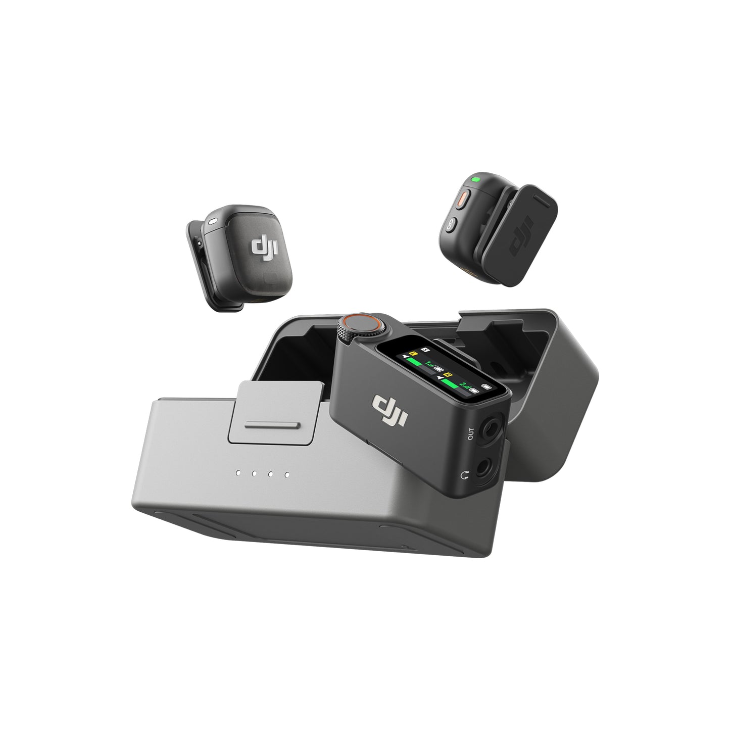 DJI Mic 3 Wireless Microphone Kit 2 TX + 1 RX + Charging Case - نك مايك لاسلكي من دي جي اي
