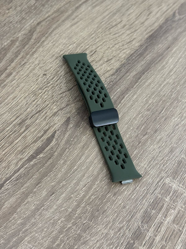 NYLON STRAP FOR HUAWEI FIT 3-4-4 PRO OLIVE - سير ساعة هواوي فت 3-4-4 برو اخضر