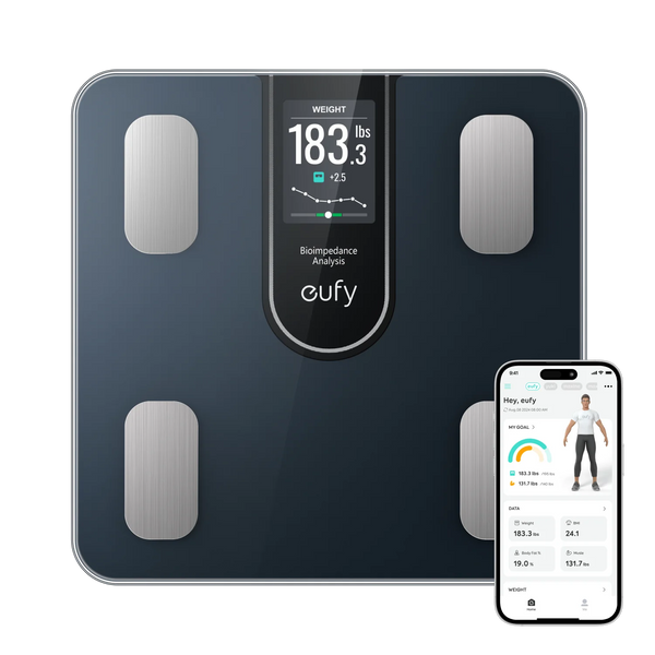 ANKER EUFY SMART SCALE C20 BLACK - ميزان ذكي من انكر اسود