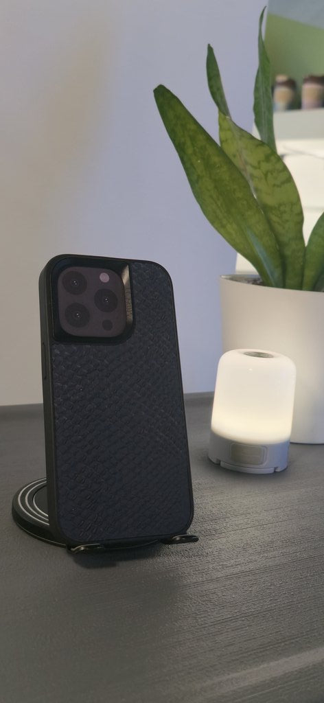 LE PRIUS ATLANTIC BACK CASE FOR IPHONE15 PRO BLUE - كفر ايفون 15 برو ازرق