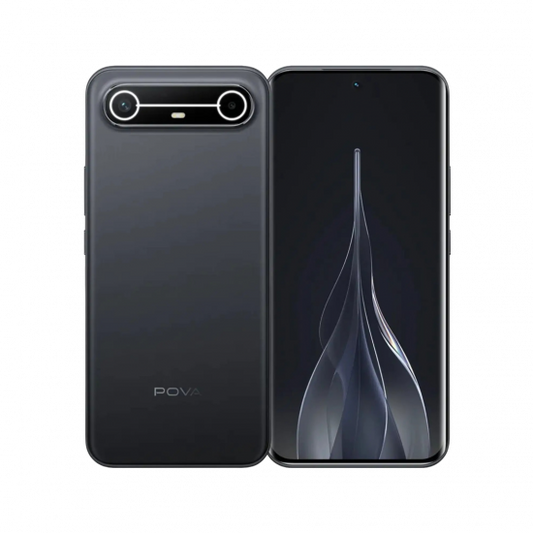 Tecno Pova Slim 5G 8+256GB Black - بوفا سلم 5 جي 256/8 جيجابايت اسود