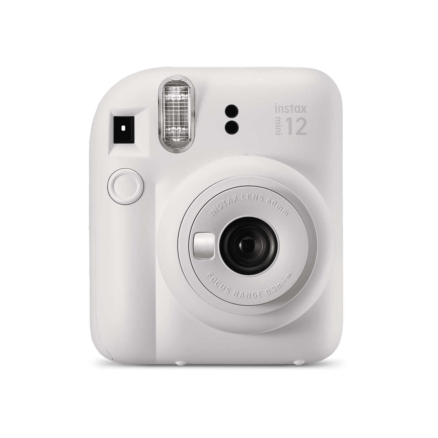 Fujifilm Instax Mini 12 Instant Camera Clay White - كاميرا تصوير فورية ميني 12 من فوجي فيلم انستاكس لون ابيض