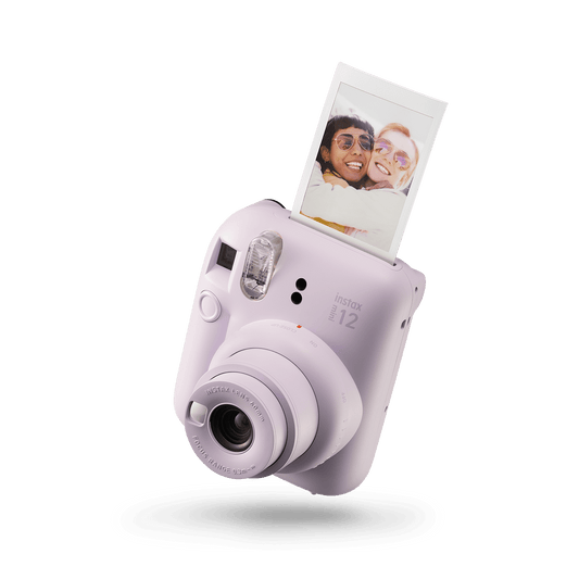 Fujifilm Instax Mini 12 Instant Camera Lilac Purple - كاميرا تصوير فورية ميني 12 من فوجي فيلم انستاكس لون بنفسجي