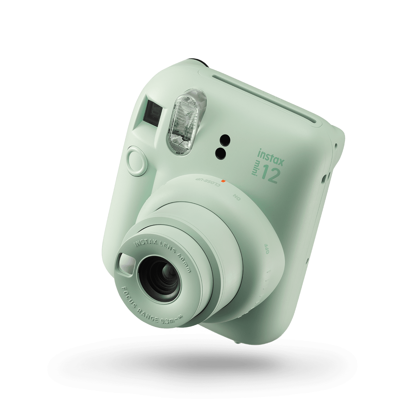 Fujifilm Instax Mini 12 Instant Camera Mint Green - كاميرا تصوير فورية ميني 12 من فوجي فيلم انستاكس لون اخضر نعناعي