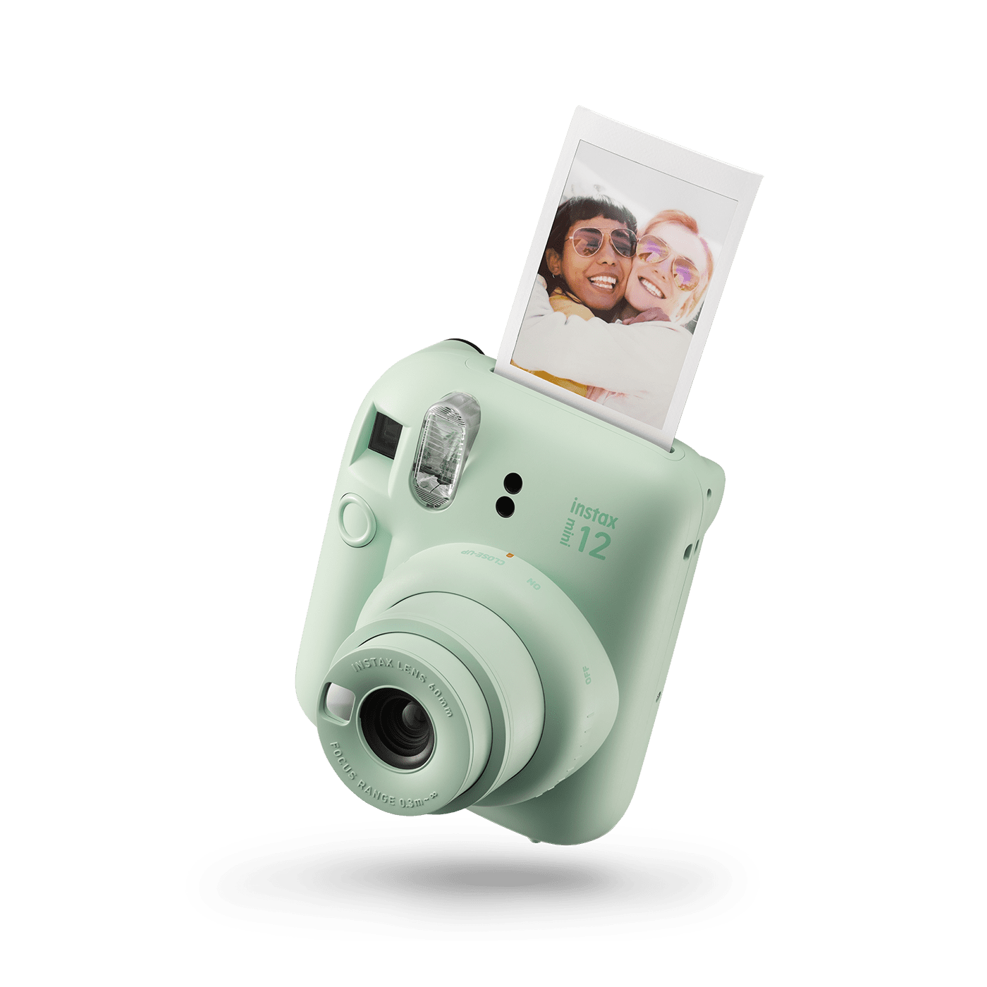 Fujifilm Instax Mini 12 Instant Camera Mint Green - كاميرا تصوير فورية ميني 12 من فوجي فيلم انستاكس لون اخضر نعناعي