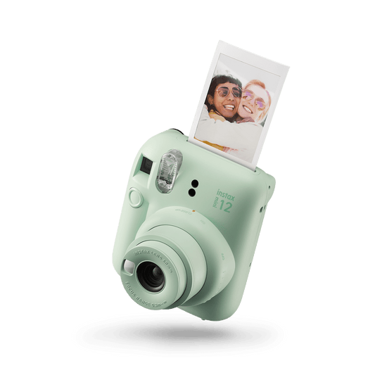 Fujifilm Instax Mini 12 Instant Camera Mint Green - كاميرا تصوير فورية ميني 12 من فوجي فيلم انستاكس لون اخضر نعناعي