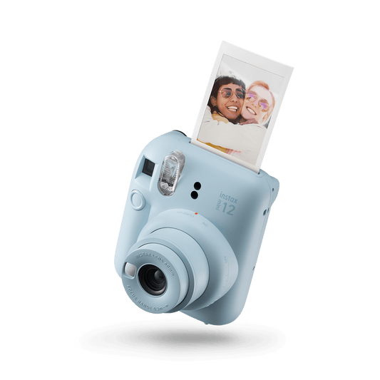 Fujifilm Instax Mini 12 Instant Camera Pastel Blue - كاميرا تصوير فورية ميني 12 من فوجي فيلم انستاكس لون ازرق غامق