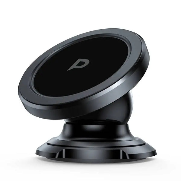 POWEROLOGY HEAVY DUTY MAGNETIC CAR MOUNT 360 ROTATABLE WITH 3M METAL PLATES - ستاند سيارة مغناطيسي قابل للدوران 360 درجة من باورولوجي