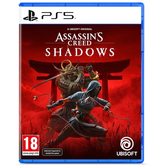 PS5 GAMES ASSASSIN'S CREED SHADOWS - اساسنز كريد الشادو قرص بلايستيشن 5