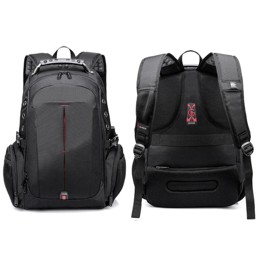 BANGE Multi-Compartment Backpack 1905 Black - حقيبة ظهر متعددة الجيوب بسعة 40 لتر من بانجي اسود