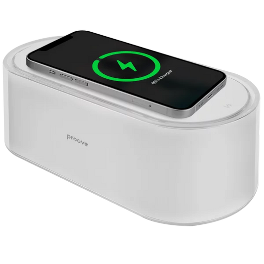 Proove Night Lamp Glow white - مصباح ليلي مقاوم للماء مع شحن لاسلكي 15 واط من بروف