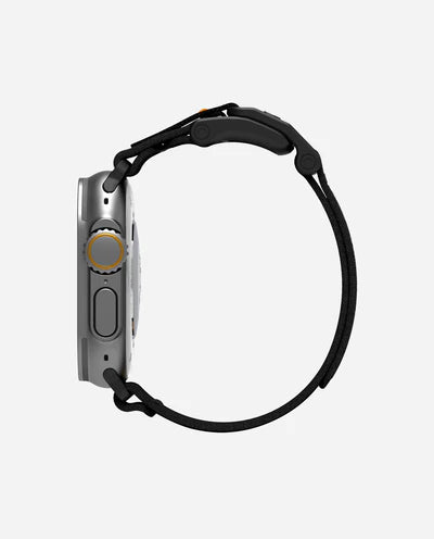 AULUMU A11 Mag Buckle Slim Band for Apple Watch 42-49MM BLACK - سير ساعات ابل مقاس 42-49 مم من اولومو اسود