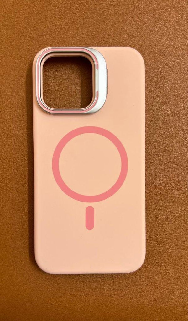 YOTOO CASE FOR IPHONE 15 PRO MAX PINK - كفر ايفون 15 برو ماكس ماك سيف وردي