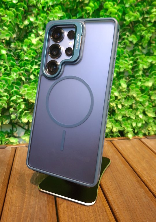 MOBILE CASE FOR SAMSUNG GALAXY S25 ULTRA BLUE - كفر ماك سيف للسامسونج اس 25 الترا ازرق