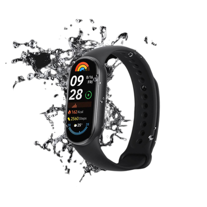 XIAOMI SMART BAND 9 BLACK  - سوار ذكي من شاومي اسود