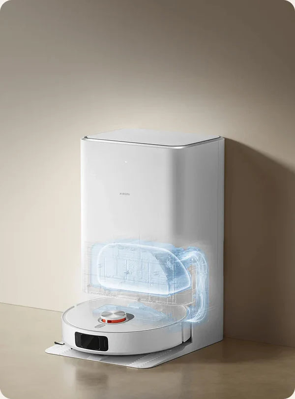 Xiaomi Robot Vacuum X20 Pro - روبوت التنظيف كنس ومسح 7000 باسكال مع وظيفة التجفيف بالهواء الساخن من شاومي