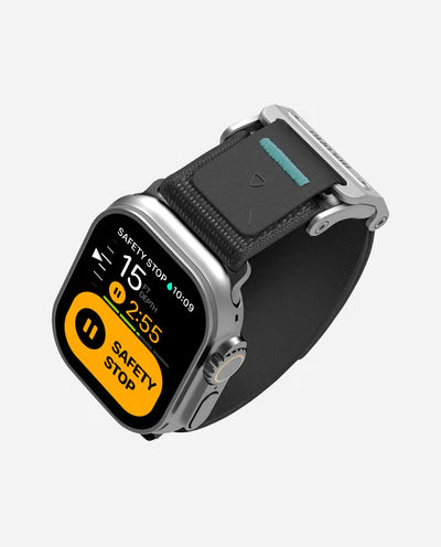 AULUMU A11 Mag Buckle Slim Band for Apple Watch 42-49MM GRAY - سير ساعات ابل مقاس 42-49 مم من اولومو رمادي