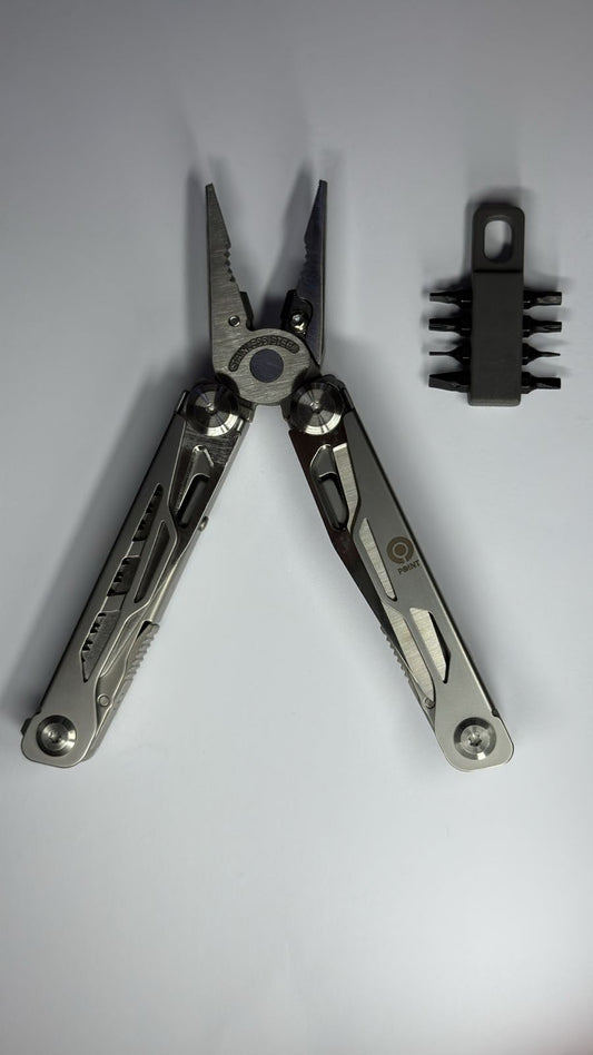 POINT 23 in 1 High Quality Stainless Steel Multifunction Pliers gray - كماشة متعددة الوظائف 23 في 1 عالية الجودة من الفولاذ المقاوم للصدأ من بوينت باللون الرمادي