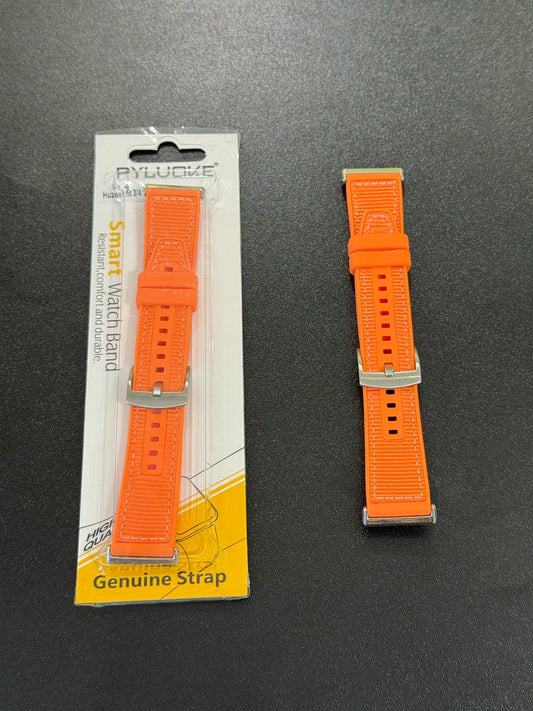 FABRIC STRAP FOR HUAWEI FIT 3-4-4 PRO ORANGE - سير ساعة هواوي فت 3-4-4 برو برتقالي