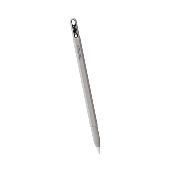 Momax Mag Link Pop Magnetic active stylus pen Grey - قلم ذكي مغناطيسي للايباد من موماكس