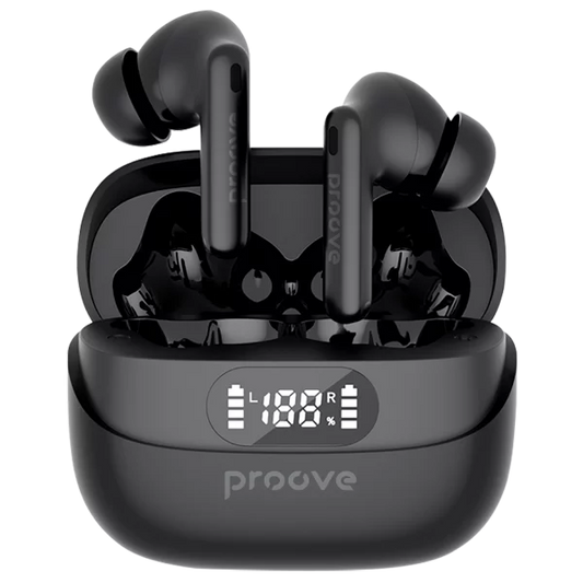 Proove Wireless Earphones Digital Pro TWS with ANC APP black - سماعات بلوتوث من بروف اسود