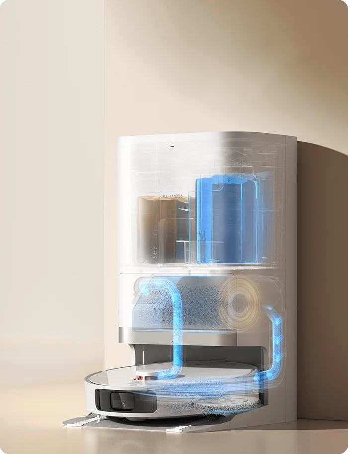 XIAOMI ROBOT VACUUM X20+  - روبوت التنظيف كنس ومسح 6000 باسكال من شاومي