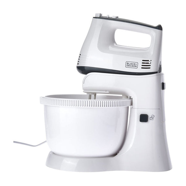 Black&Decker M700-B5 Hand Mixer 300W white - خلاط يدوي متعدد الوظائف بقدرة 300 واط من بلاك اند ديكر