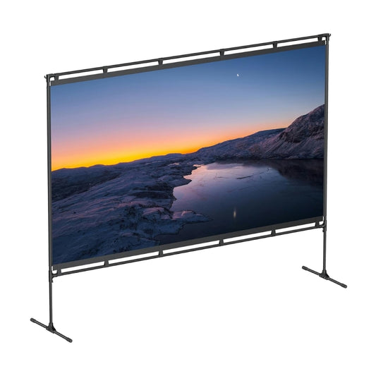 Anker Nebula 100-Inch Outdoor Projector Screen with Stand - شاشة عرض خارجية مقاس 100 بوصة مع ستاند من انكر نيبولا