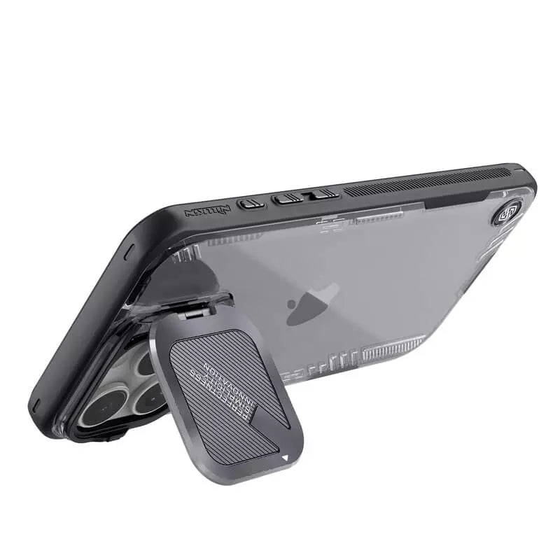 Nillkin Iceblade Prop Case for Apple iPhone 16 Pro Max Black - كفر للايفون 16 برو ماكس من نيلكين اسود