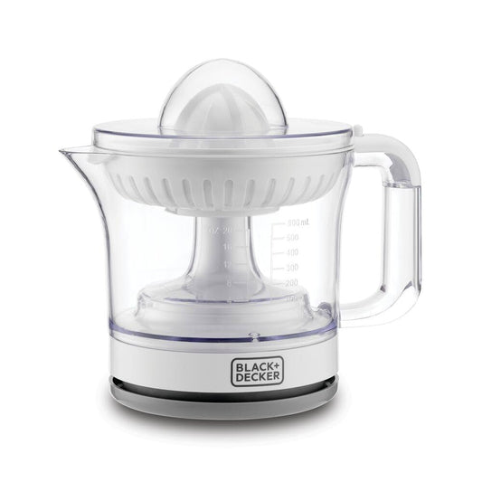 Black&Decker CJ675-B5 citrus juicer 90W white - عصارة حمضيات 600 مل 90 واط من بلاك اند ديكر