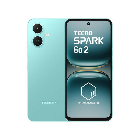 Tecno Spark Go 2 4/128GB Titanium GREEN - تكنو سبارك جو 2 128/4 جيجابايت اخضر