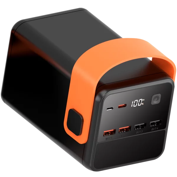 Proove Power Bank  Powerbox 65W 60000mAh black - باوربنك 60000 ملي امبير 65 واط مع شاشة رقمية من بروف اسود