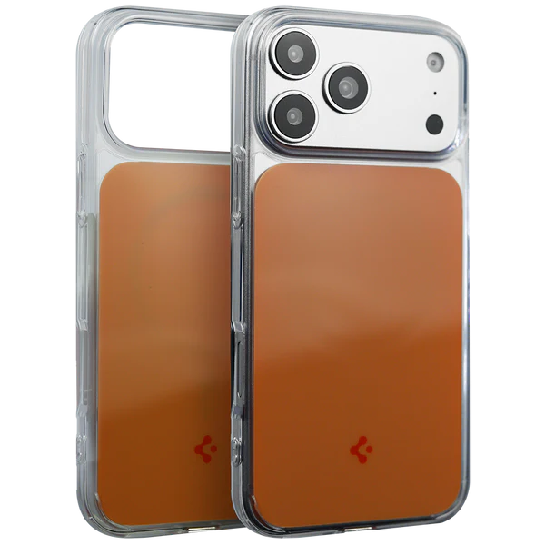 SPIGEN CASE MAGFIT ULTRA HYBRID FOR IPHONE 17 PRO MAX ORANGE - كفر ايفون 17 برو ماكس برتقالي