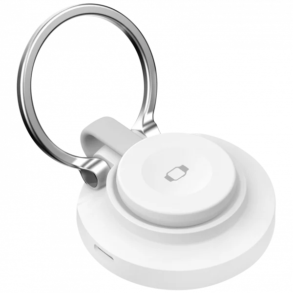 Proove Wireless charger  Knocker 2 in 1 Qi2 white - ستاند وشاحن لاسلكي مغناطيسي 2 في 1 بتقنية Qi2 من بروف