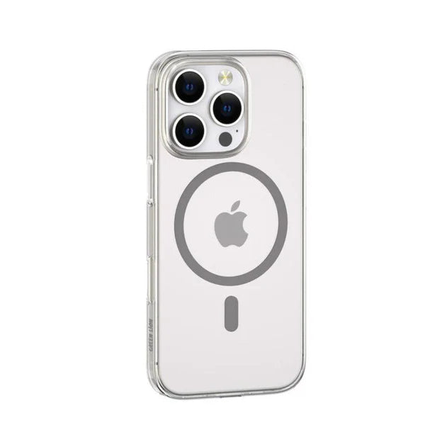 Green Lion Magsafe Delgado Case for IPHONE 16 PRO Clear - كفر ماك سيف للايفون 16 برو من كرين