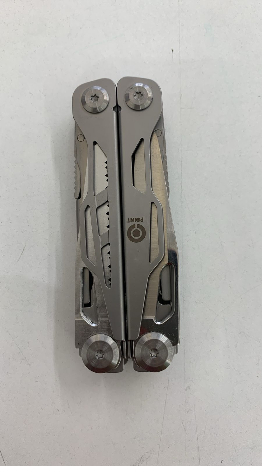 POINT 16 in 1 High Quality Stainless Steel Multifunction Pliers gray - كماشة متعددة الوظائف 16 في 1 عالية الجودة من الفولاذ المقاوم للصدأ من بوينت باللون الرمادي