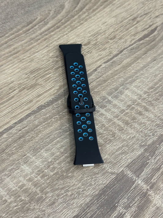 NIKE STRAP FOR HUAWEI FIT 3-4-4 PRO BLACK BLUE - سير ساعة هواوي فت 3-4-4 برو اسود وازرق