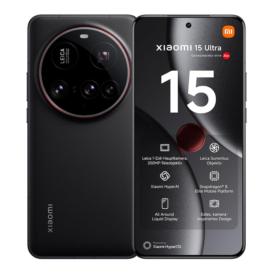 Xiaomi 15 Ultra 512/16 GB Black - شاومي 15 الترا 512/16 جيجابايت اسود